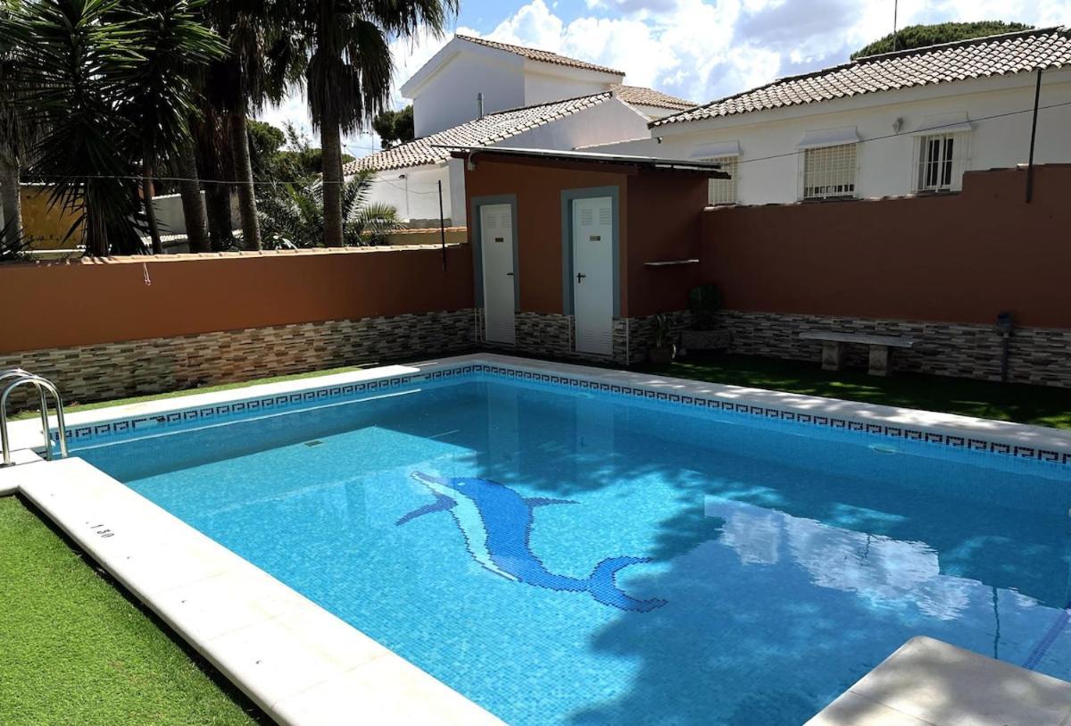 Chalet Los Pinos Con Piscina Privada Novo Sancti Petri Ngoại thất bức ảnh